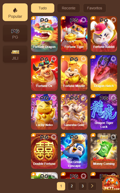 Jogos Certificados pk77.com